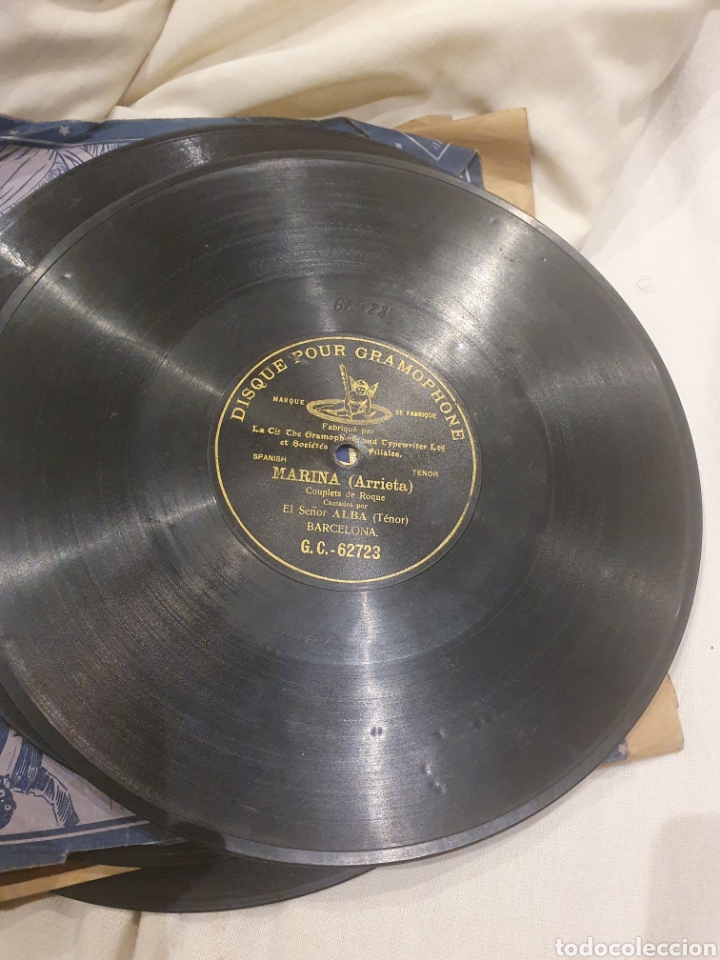 Discos de pizarra: MARINA ARRIETA SE&Ntilde;OR ALBA - Foto 1