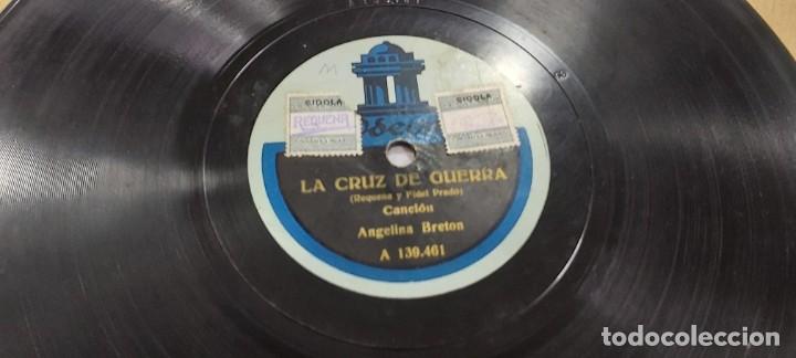 Discos de pizarra: ANTIGUO DISCO DE PIZARRA - Foto 3
