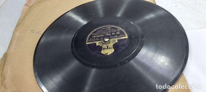 Discos de pizarra: ANTIGUO DISCO DE PIZARRA - Foto 4