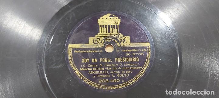 Discos de pizarra: ANTIGUO DISCO DE PIZARRA - Foto 5