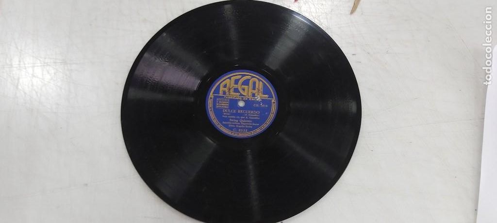Discos de pizarra: ANTIGUO DISCO DE PIZARRA - Foto 1