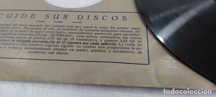 Discos de pizarra: ANTIGUO DISCO DE PIZARRA - Foto 3