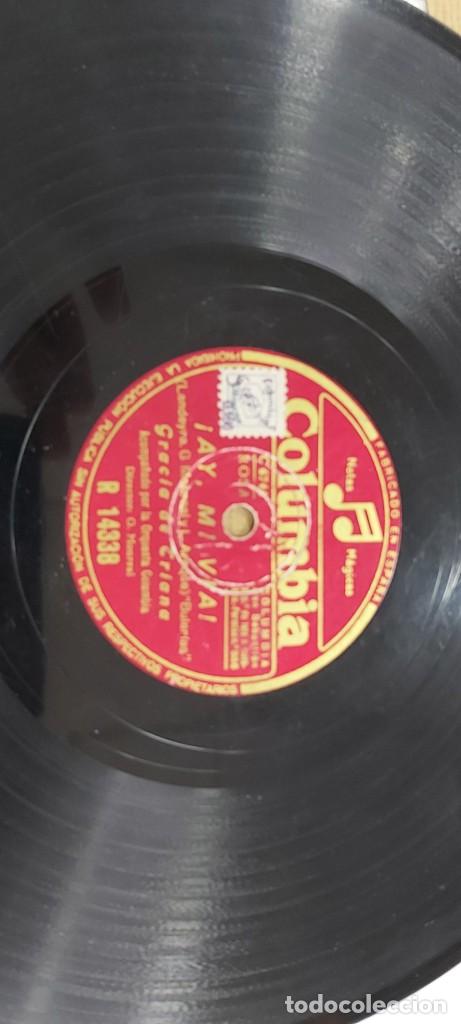 Discos de pizarra: ANTIGUO DISCO DE PIZARRA - Foto 4