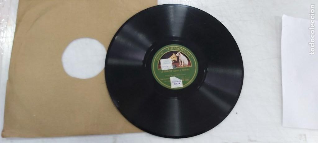 Discos de pizarra: ANTIGUO DISCO DE PIZARRA - Foto 1