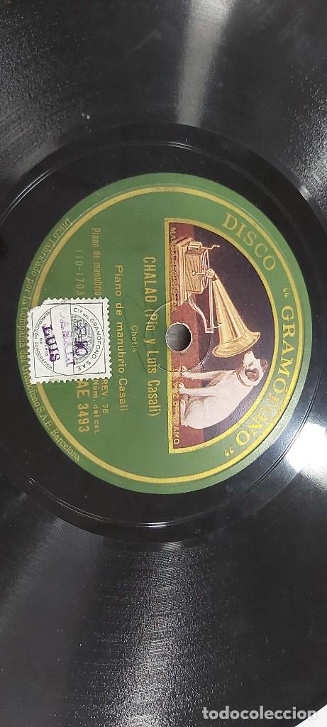 Discos de pizarra: ANTIGUO DISCO DE PIZARRA - Foto 3