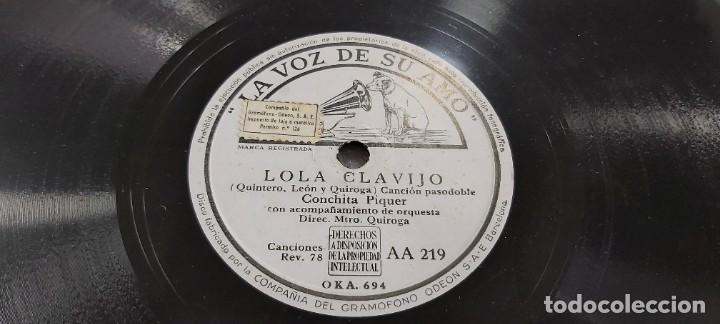 Discos de pizarra: ANTIGUO DISCO DE PIZARRA - Foto 3