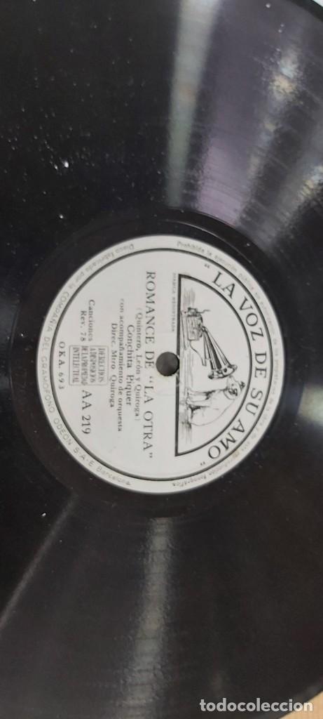 Discos de pizarra: ANTIGUO DISCO DE PIZARRA - Foto 4