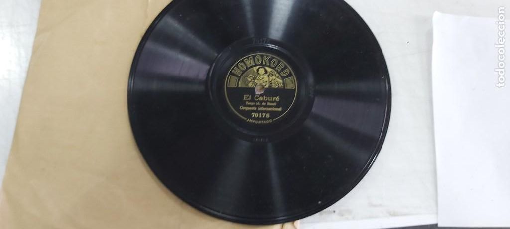 Discos de pizarra: ANTIGUO DISCO DE PIZARRA - Foto 1