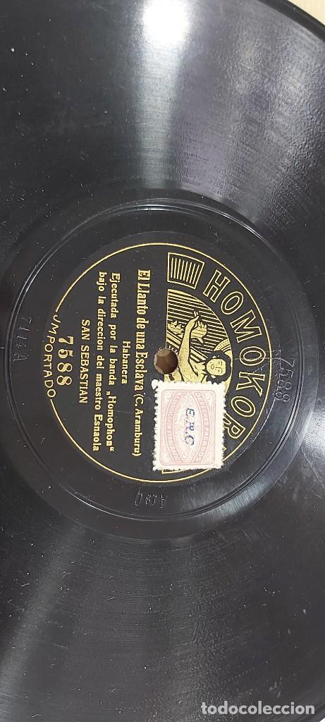 Discos de pizarra: ANTIGUO DISCO DE PIZARRA - Foto 4