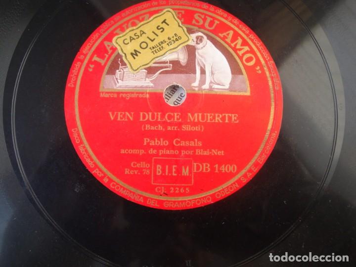 Discos de pizarra: PAU CASALS - Foto 3