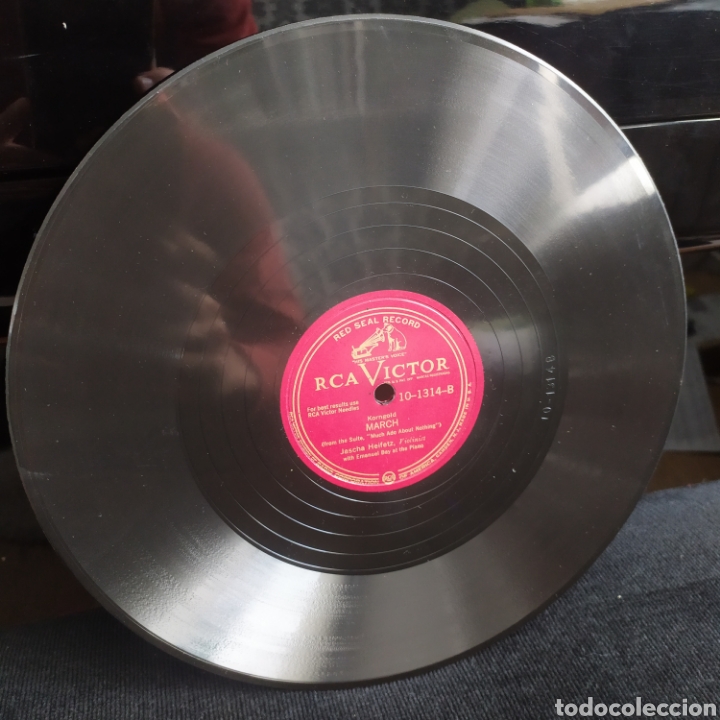 Discos de pizarra: Jascha Heifetz - Estrellita / March USA - Foto 4
