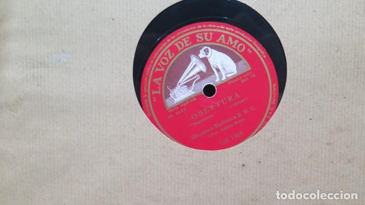 Discos de pizarra: DISCO PIZARRA. OBERTURA. JUPITER. MOZART - Foto 2
