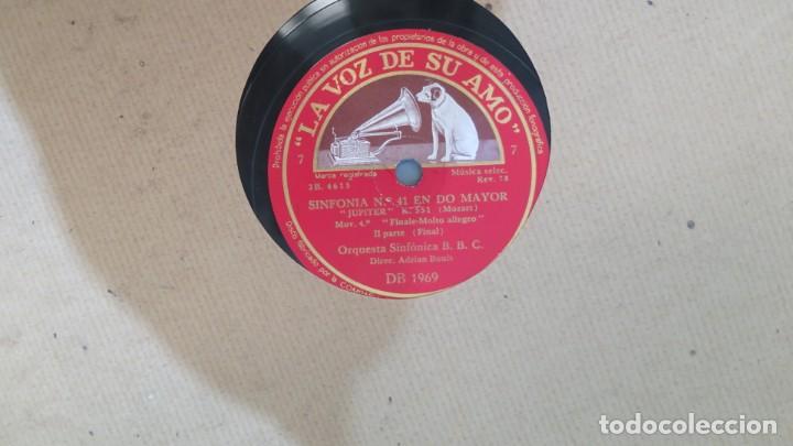 Discos de pizarra: DISCO PIZARRA. OBERTURA. JUPITER. MOZART - Foto 3