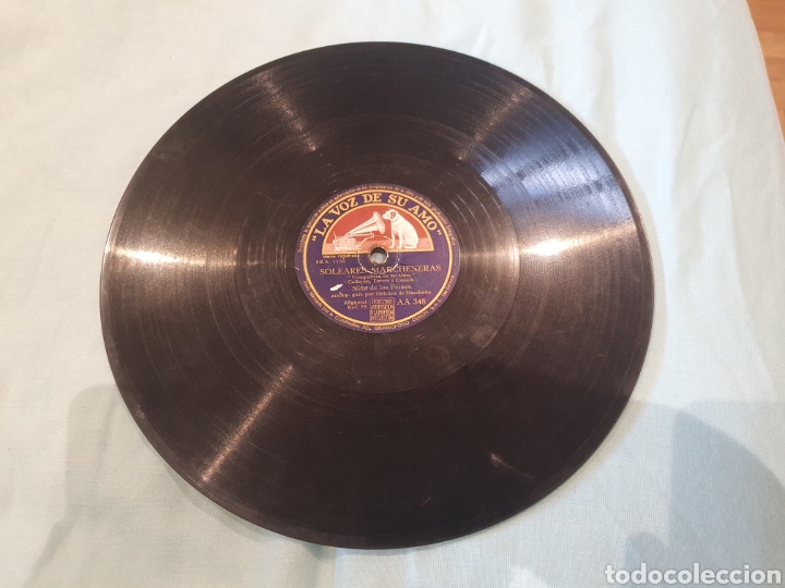 Discos de pizarra: 78 RPM NI&Ntilde;A DE LOS PEINES - Foto 4