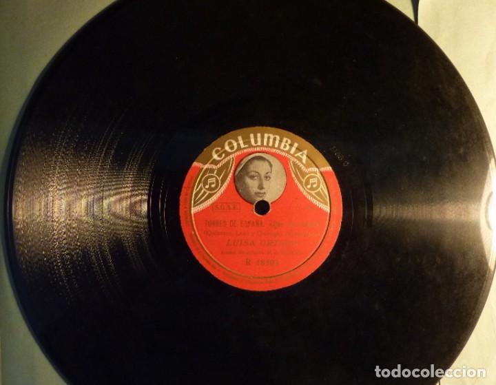 Discos de pizarra: LUISA ORTEGA // TORRES DE ESPA&Ntilde;A // DISCO DE PIZARRA - Foto 2