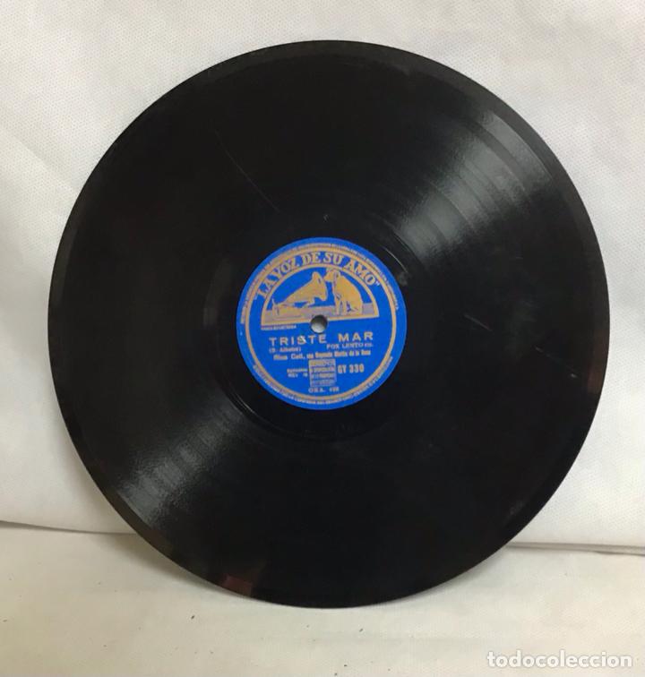 Discos de pizarra: TRISTE MAR-T&Uacute;, SOLAMENTE T&Uacute;, DISCO DE PIZARRA - Foto 1