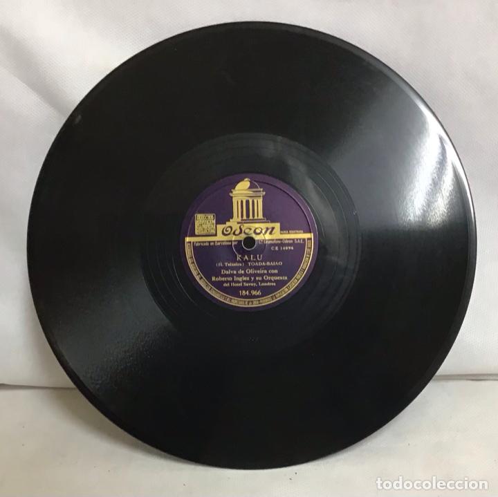 Discos de pizarra: KALU-FIN DE COMEDIA, DISCO DE PIZARRA - Foto 2
