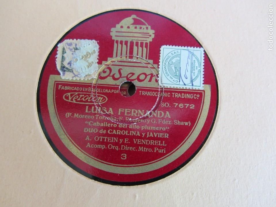 Discos de pizarra: Carpeta con 4 discos de pizarra Luisa Fernanda Ode&oacute;n - Foto 9