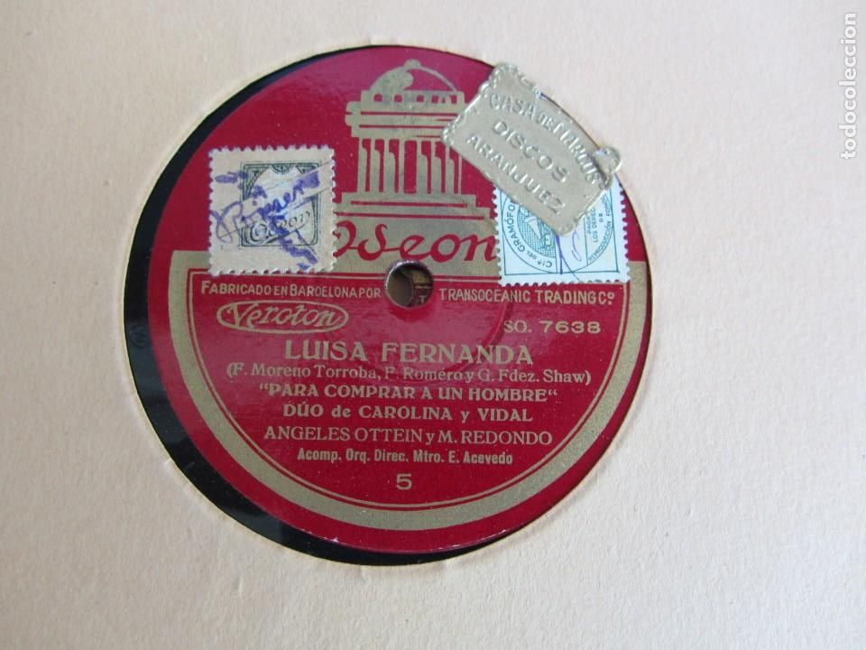 Discos de pizarra: Carpeta con 4 discos de pizarra Luisa Fernanda Ode&oacute;n - Foto 11