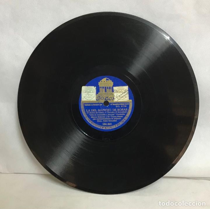 Discos de pizarra: LA DEL MANOJO DE ROSAS, DISCOS DE PIZARRA - Foto 6