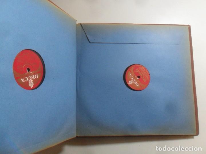 Discos de pizarra: ALBUM CON 3 DISCOS DE PIZARRA &ndash; MAX BRUCH - DECCA &ndash; STERLING - Foto 3