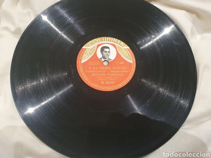 Discos de pizarra: 78 RPM RAFAEL FARINA - Foto 3