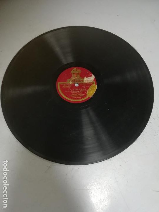 Discos de pizarra: DISCO PIZARRA. ODEON. LA MARCHENERA / LA CHAVALA. VER DATOS FOTO - Foto 1