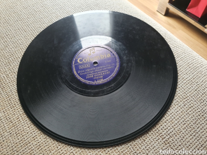 Discos de pizarra: 78 rpm Folklore Asturiano - Foto 3