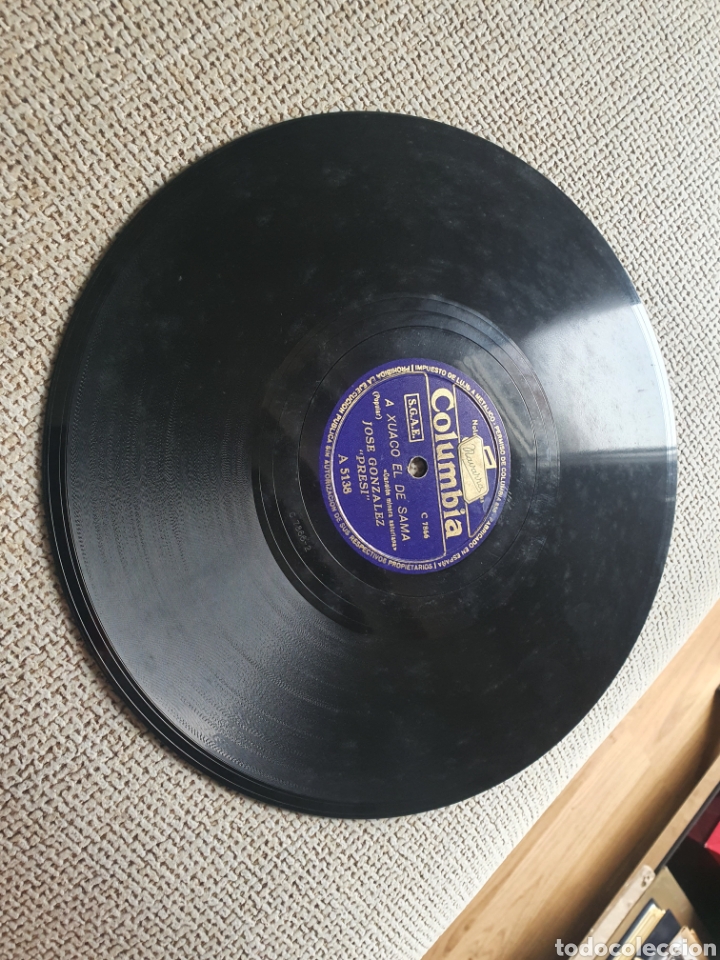 Discos de pizarra: 78 rpm Folklore Asturiano - Foto 4
