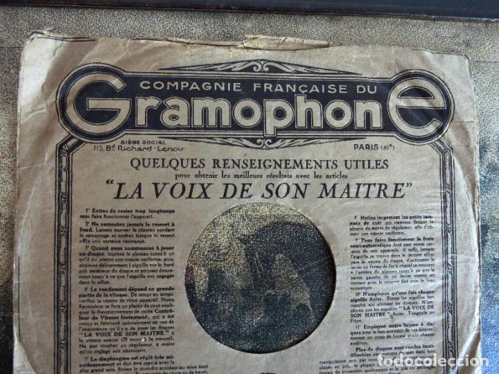 Discos de pizarra: Funda Disco &ldquo; La Voix de Son Maitre&rdquo; - Foto 4
