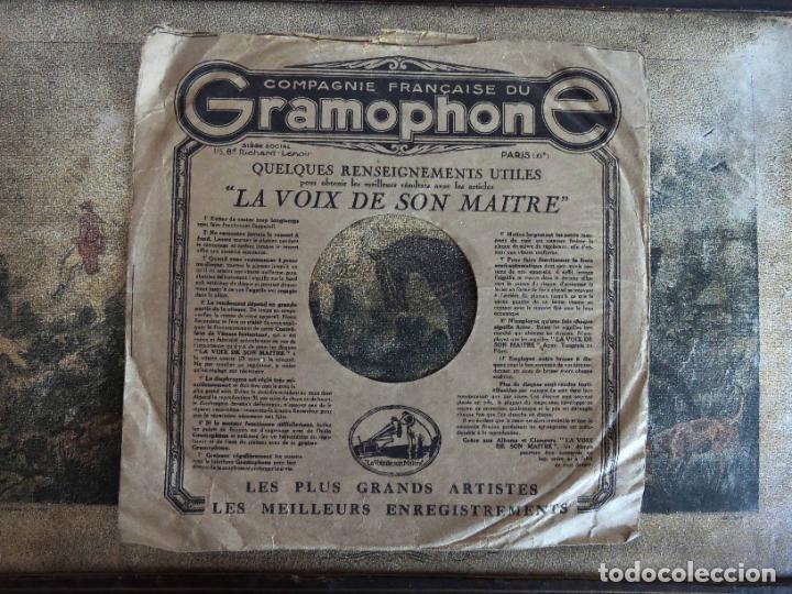 Discos de pizarra: Funda Disco &ldquo; La Voix de Son Maitre&rdquo; - Foto 1