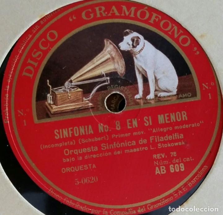 Discos de pizarra: DISCOS PIZARRA SINFON&Iacute;A N&ordm; 8 EN S&Iacute; MENOR - Foto 1