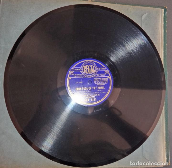 Discos de pizarra: DISCO PIZARRA GRAN FUGA EN SI BEMOL. - Foto 1