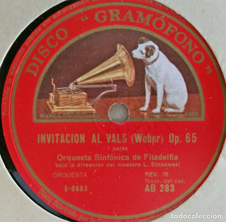 Discos de pizarra: DISCO PIZARRA INVITACI&Oacute;N AL VALS. - Foto 1