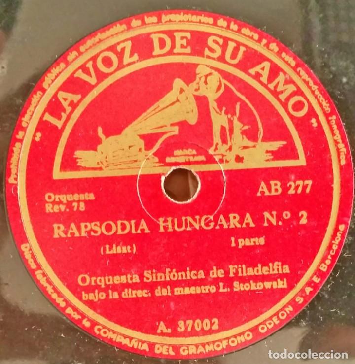 Discos de pizarra: DISCO PIZARRA RAPSODIA H&Uacute;NGARA n&ordm; 2 - Foto 1