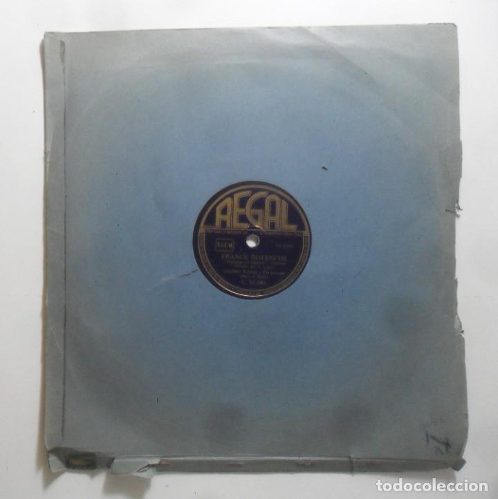 Discos de pizarra: FRANCE DIMANCHE / EVE - CHARLES TRENET - Foto 1