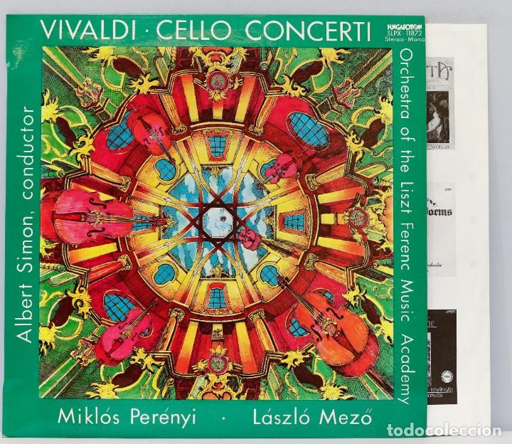 Discos de pizarra: LP. VIVALDI. PERENYI. CELLO CONCERTI - Foto 1