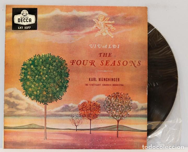 Discos de pizarra: LP. Vivaldi. The Four Seasons, Op. 8. MUCHINGUER - Foto 1