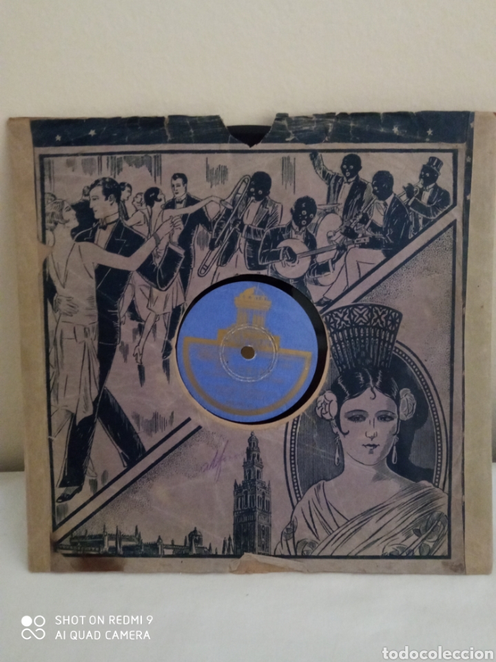 Discos de pizarra: Disco flamenco de pizarra de Vallejo - Foto 1