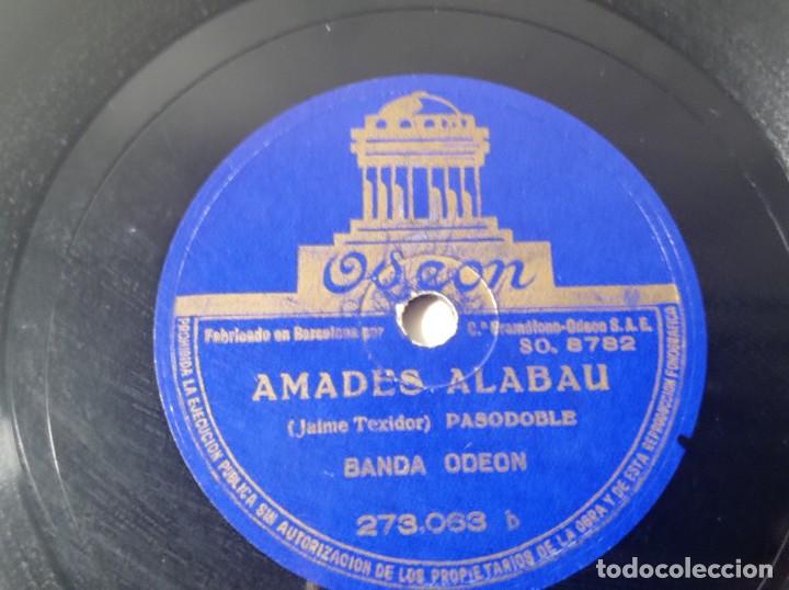 Discos de pizarra: disco gram&oacute;fono Ode&oacute;n pasodoble guitarra espa&ntilde;ola original no copia. Ref.auto - Foto 1