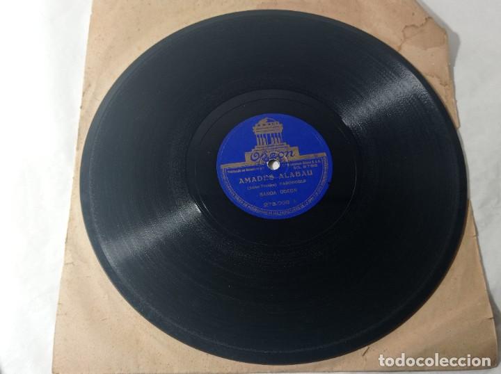 Discos de pizarra: disco gram&oacute;fono Ode&oacute;n pasodoble guitarra espa&ntilde;ola original no copia. Ref.auto - Foto 2