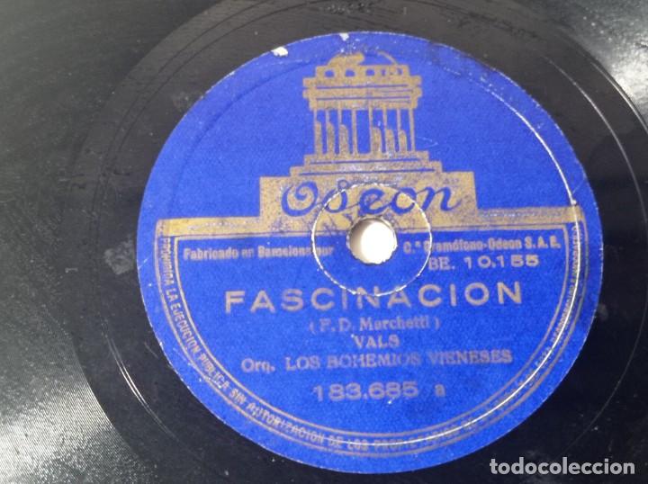 Discos de pizarra: Disco Ode&oacute;n vals fascinacion original no copia. Ref.auto - Foto 3