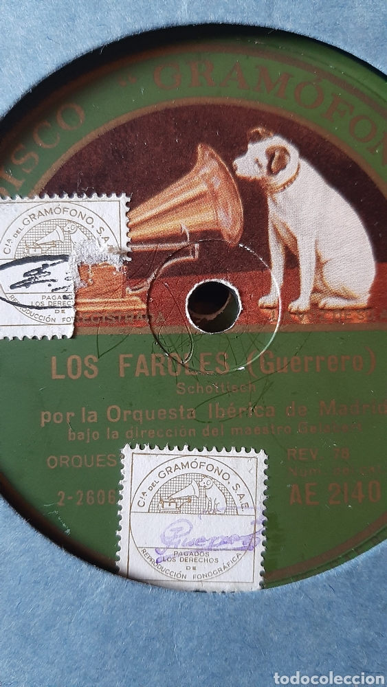 Discos de pizarra: Album discos antiguos de pizarra - Foto 17