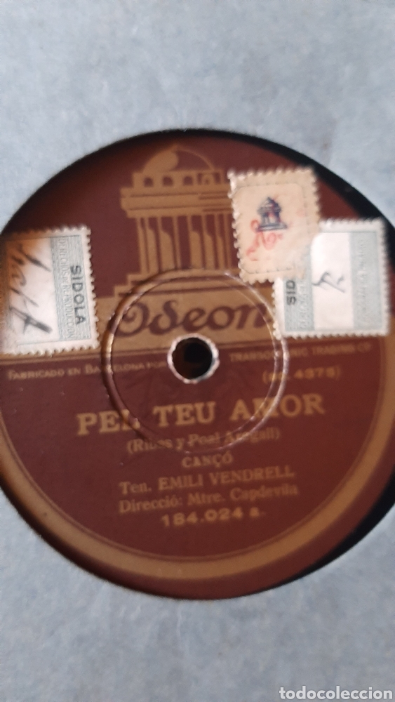 Discos de pizarra: Album discos antiguos de pizarra - Foto 19