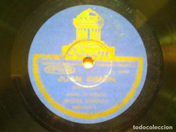 Discos de pizarra: Angelillo - Carmen + juan sim&oacute;n (Ode&oacute;n, 1931) - Foto 1