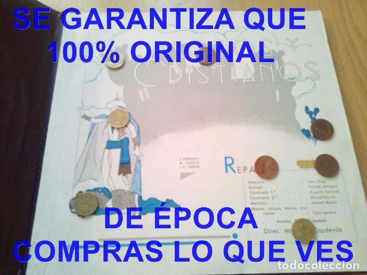 Discos de pizarra: MOROS Y CRISTIANOS ALBUM CON 3 DISCOS DE PIZARRA - Foto 2