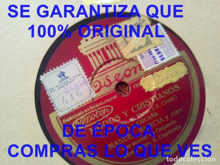 Discos de pizarra: MOROS Y CRISTIANOS ALBUM CON 3 DISCOS DE PIZARRA - Foto 5