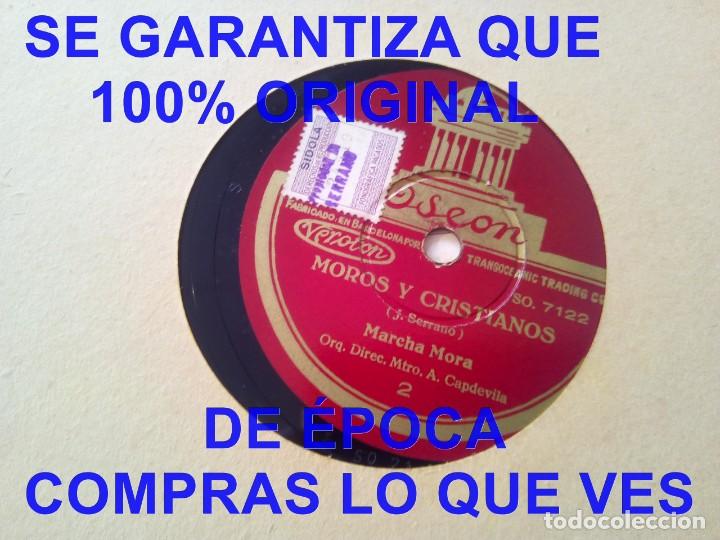 Discos de pizarra: MOROS Y CRISTIANOS ALBUM CON 3 DISCOS DE PIZARRA - Foto 6