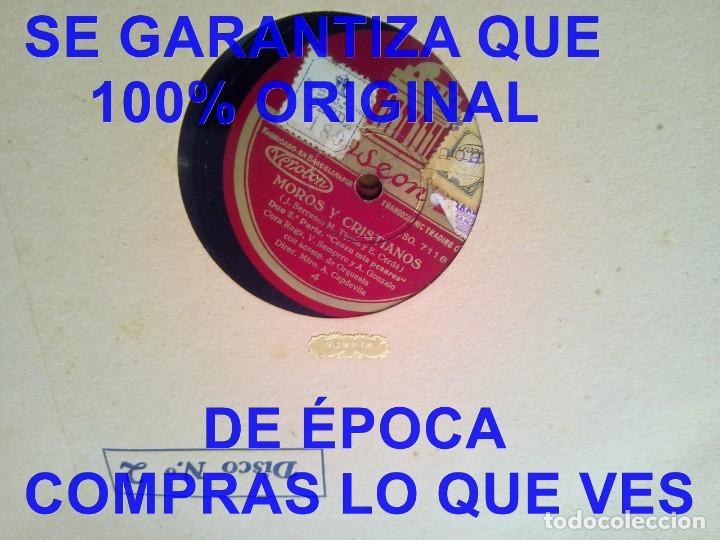 Discos de pizarra: MOROS Y CRISTIANOS ALBUM CON 3 DISCOS DE PIZARRA - Foto 7