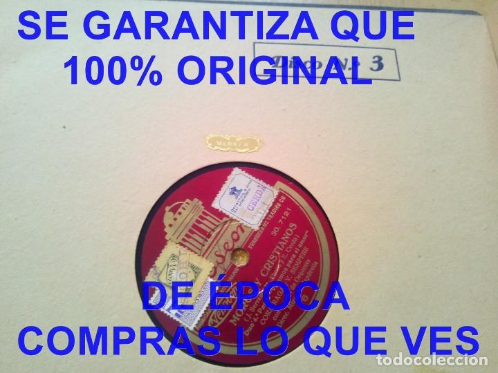 Discos de pizarra: MOROS Y CRISTIANOS ALBUM CON 3 DISCOS DE PIZARRA - Foto 9
